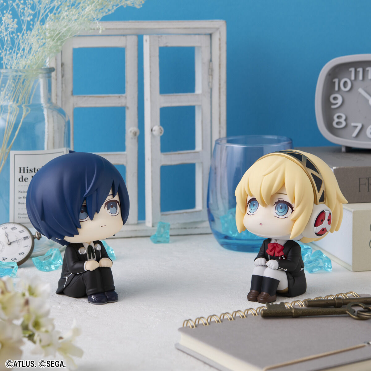 [Limited Edition] Persona 3 Reload Rukappu (Look Up) - Protagonist & Aigis Complete Set of 2 + Cushion Included [Pre-Order Feb 2027]