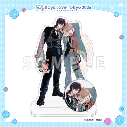 Lost Virgin - Boys Love Tokyo 2026 Acrylic Stand & Can Badge Set [Pre-Order Late June 2026]