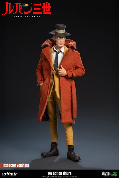 Lupin the Third Part 4 1/4 Scale Action Figure - Inspector Zenigata (Standard or Deluxe Edition) [Pre-Order Jan 2027]