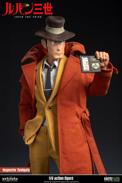 Lupin the Third Part 4 1/4 Scale Action Figure - Inspector Zenigata (Standard or Deluxe Edition) [Pre-Order Jan 2027]