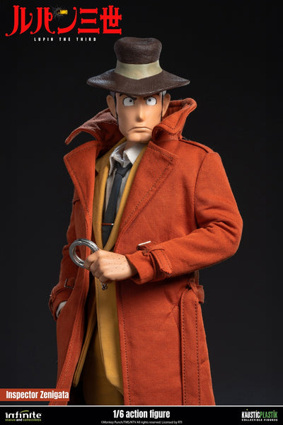 Lupin the Third Part 4 1/4 Scale Action Figure - Inspector Zenigata (Standard or Deluxe Edition) [Pre-Order Jan 2027]