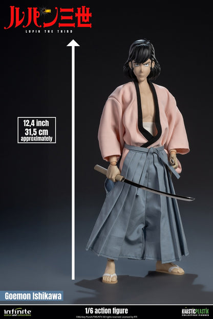 Lupin the Third Part 4 1/4 Scale Action Figure - Goemon Ishikawa (Standard or Deluxe Edition) [Pre-Order Jan 2027]