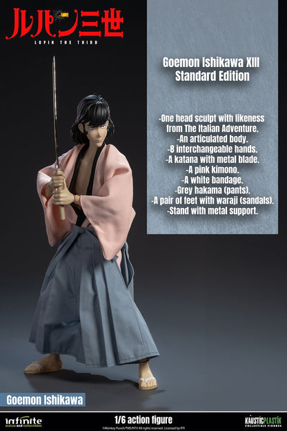 Lupin the Third Part 4 1/4 Scale Action Figure - Goemon Ishikawa (Standard or Deluxe Edition) [Pre-Order Jan 2027]