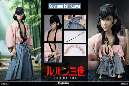Lupin the Third Part 4 1/4 Scale Action Figure - Goemon Ishikawa (Standard or Deluxe Edition) [Pre-Order Jan 2027]