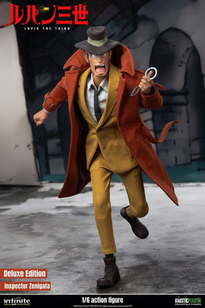 Lupin the Third Part 4 1/4 Scale Action Figure - Inspector Zenigata (Standard or Deluxe Edition) [Pre-Order Jan 2027]