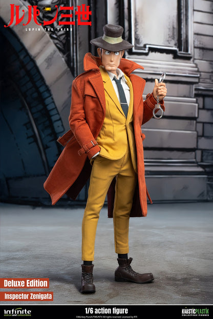 Lupin the Third Part 4 1/4 Scale Action Figure - Inspector Zenigata (Standard or Deluxe Edition) [Pre-Order Jan 2027]