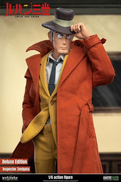 Lupin the Third Part 4 1/4 Scale Action Figure - Inspector Zenigata (Standard or Deluxe Edition) [Pre-Order Jan 2027]