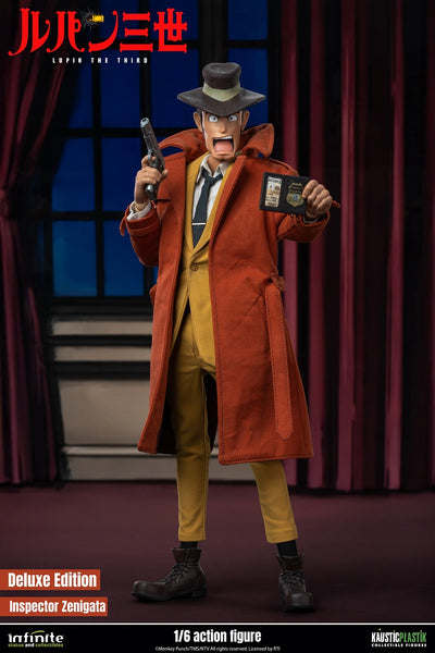 Lupin the Third Part 4 1/4 Scale Action Figure - Inspector Zenigata (Standard or Deluxe Edition) [Pre-Order Jan 2027]