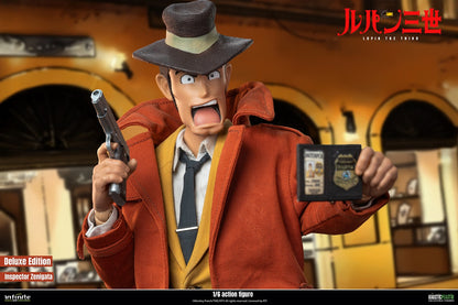 Lupin the Third Part 4 1/4 Scale Action Figure - Inspector Zenigata (Standard or Deluxe Edition) [Pre-Order Jan 2027]