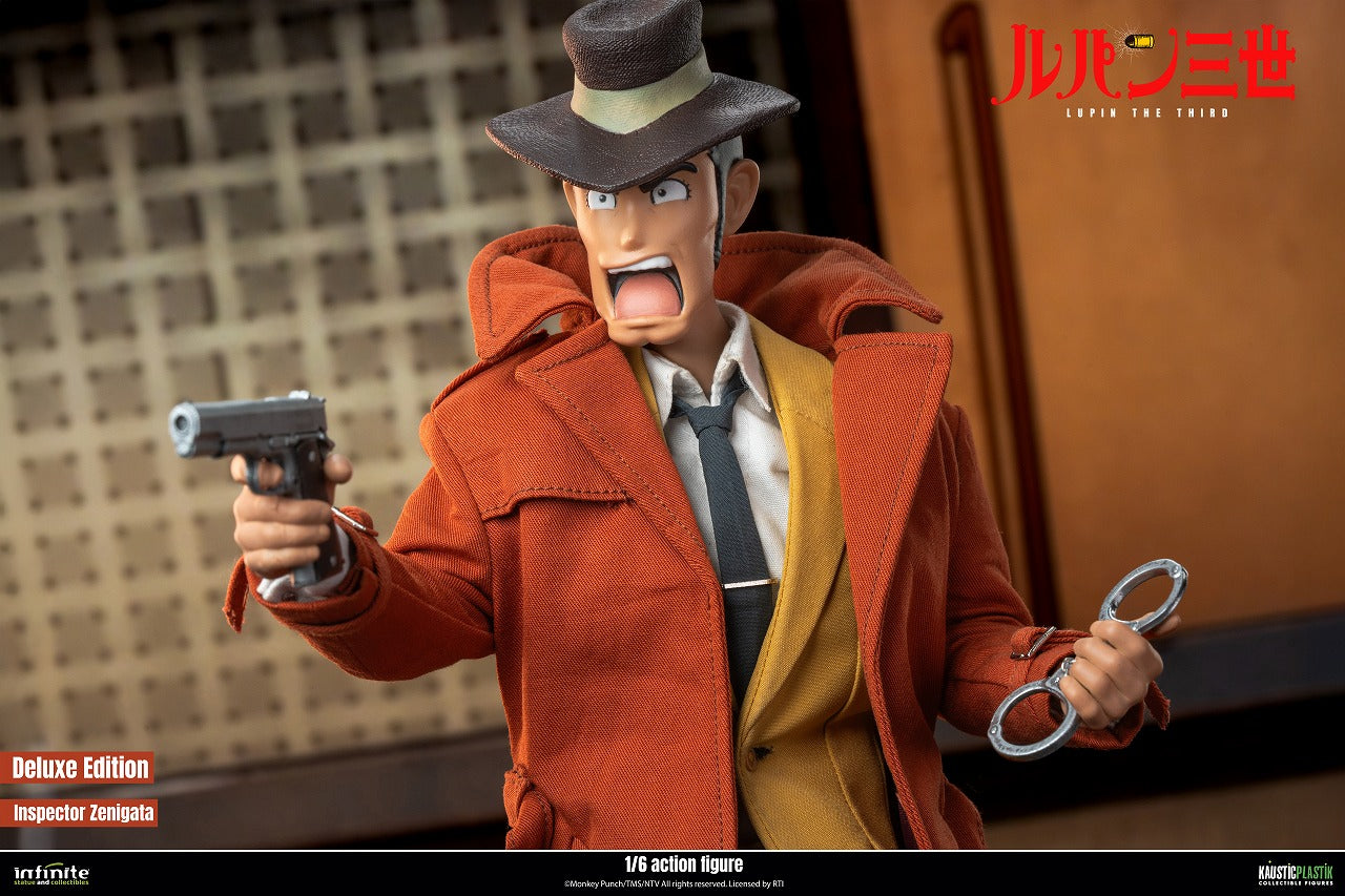 Lupin the Third Part 4 1/4 Scale Action Figure - Inspector Zenigata (Standard or Deluxe Edition) [Pre-Order Jan 2027]