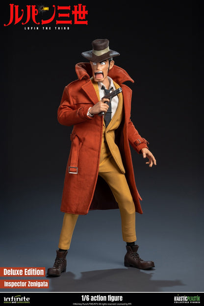 Lupin the Third Part 4 1/4 Scale Action Figure - Inspector Zenigata (Standard or Deluxe Edition) [Pre-Order Jan 2027]