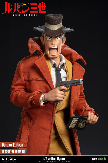 Lupin the Third Part 4 1/4 Scale Action Figure - Inspector Zenigata (Standard or Deluxe Edition) [Pre-Order Jan 2027]