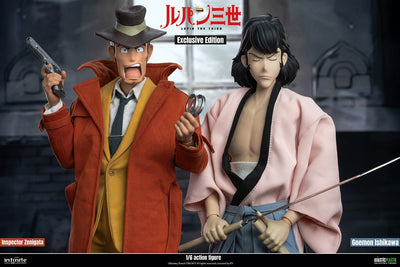Lupin the Third Part 4 1/4 Scale Action Figure - Inspector Zenigata and Goemon Ishikawa Exclusive Edition Duo Set [Pre-Order Jan 2027]