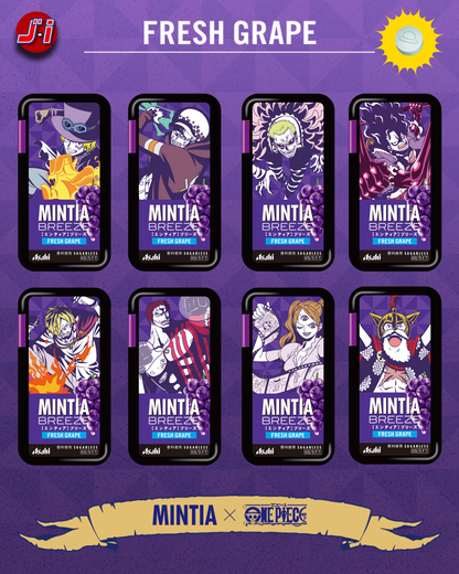 MINTIA BREEZE X ONE PIECE - FRESH GRAPE 2024 - 1 RANDOM Pcs JumpIchiban MINTIA BREEZE X ONE PIECE - FRESH GRAPE 2024 - 1 RANDOM Pcs JumpIchiban