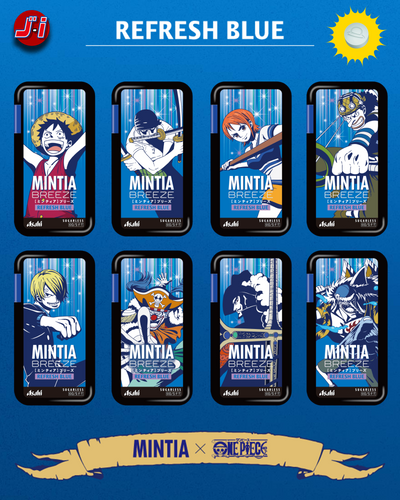 Mintia Breeze X One Piece - Refresh Blue 2024 - 1 Random Pcs