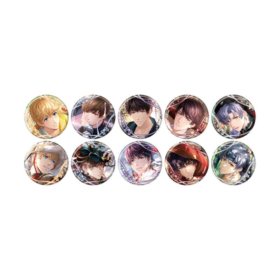 Mr Love: Queen's Choice - Trading Can Badge 31 Set 2 Official Illustration Complete Set of 10 Types [Pre-Order May 2026]