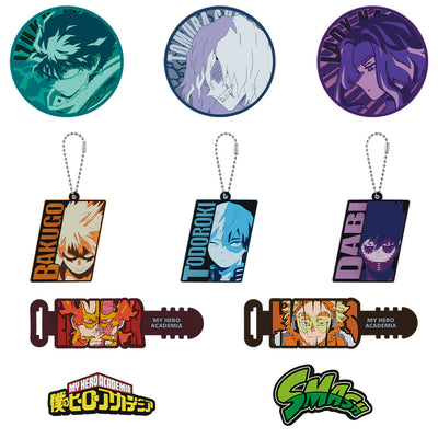 My Hero Academia - Ichiban Kuji Form Of Justice - Prize E - Rubber Collection Full Set 10 Pcs