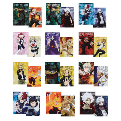 My Hero Academia - Ichiban Kuji Form Of Justice - Prize G - Clear Case Stand  Full Set 12 Pcs