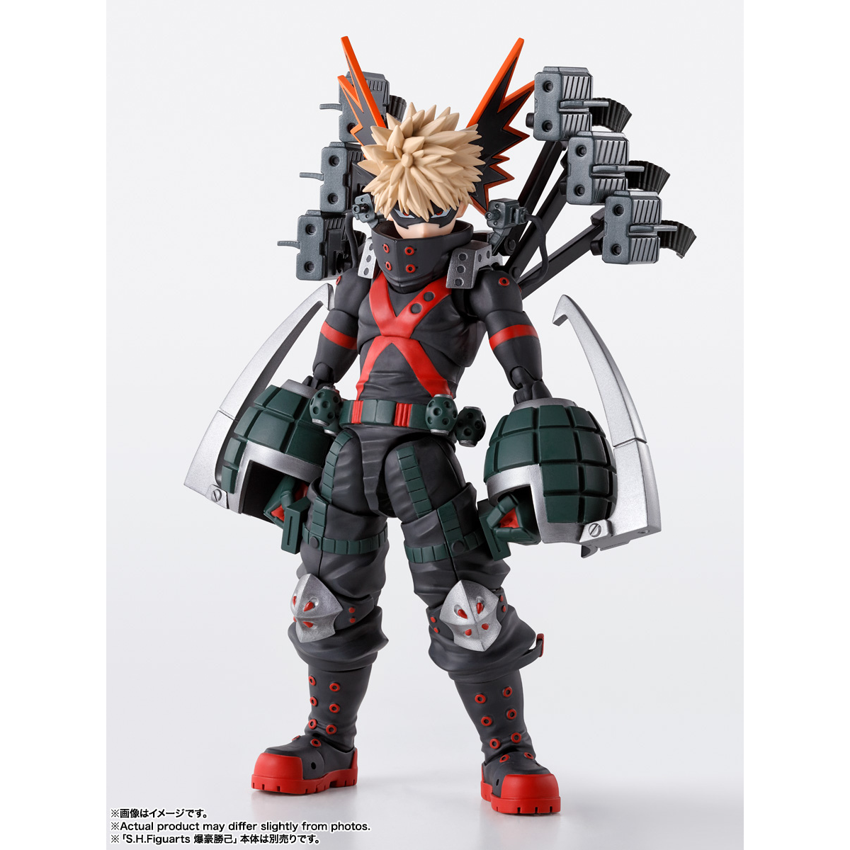 MY HERO ACADEMIA S.H.FIGUARTS - IZUKU MIDORIYA & KATSUMI BAKUGO PLUS ULTRA OPTION PARTS SET