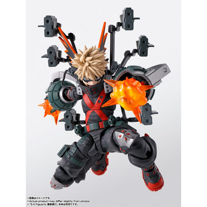 MY HERO ACADEMIA S.H.FIGUARTS - IZUKU MIDORIYA & KATSUMI BAKUGO PLUS ULTRA OPTION PARTS SET