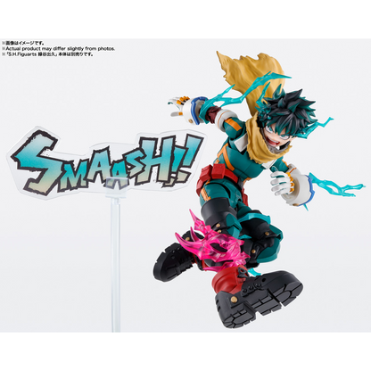 MY HERO ACADEMIA S.H.FIGUARTS - IZUKU MIDORIYA & KATSUMI BAKUGO PLUS ULTRA OPTION PARTS SET