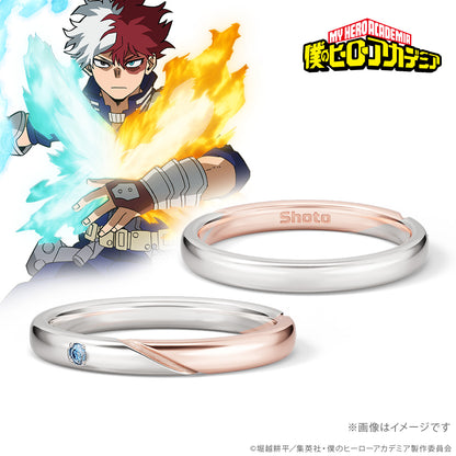 My Hero Academia x U-Treasure - Color Stone Ring Yellow Gold (6 Types) [Pre-Order Late Aug 2026]