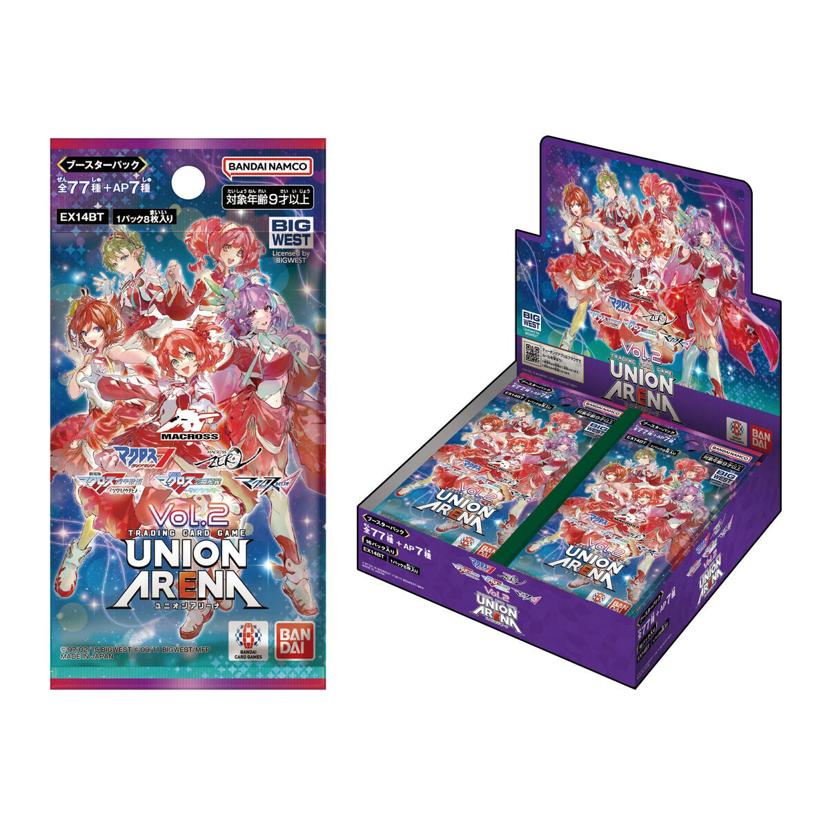 Macross Series Union Arena - Booster Pack Vol.2 [EX14BT] (Box)