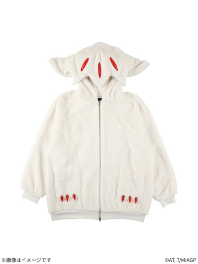 Made in Abyss x Qooza Fashion Collection - Faputa Fur Jacket (White)