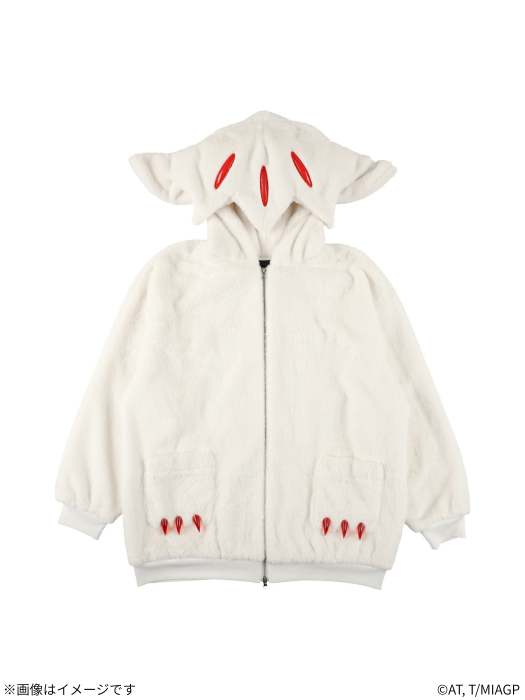 Made in Abyss x Qooza Fashion Collection - Faputa Fur Jacket (White) [Pre-Order Apr 2026]
