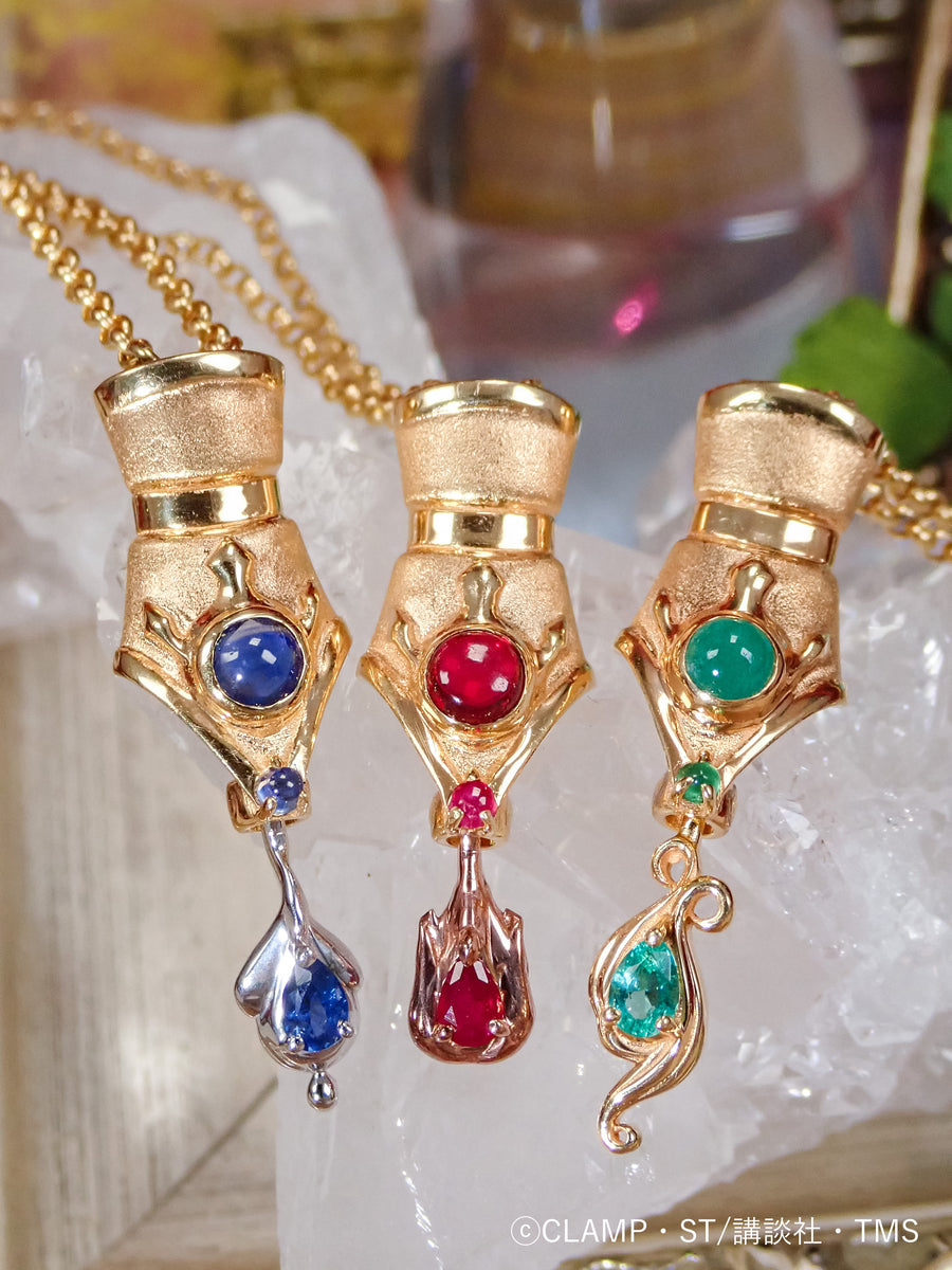 Magic Knight Rayearth x KARATZ Jewelry Collection - Magic Glove Necklace (3 Types) [Pre-Order Jun 2026]