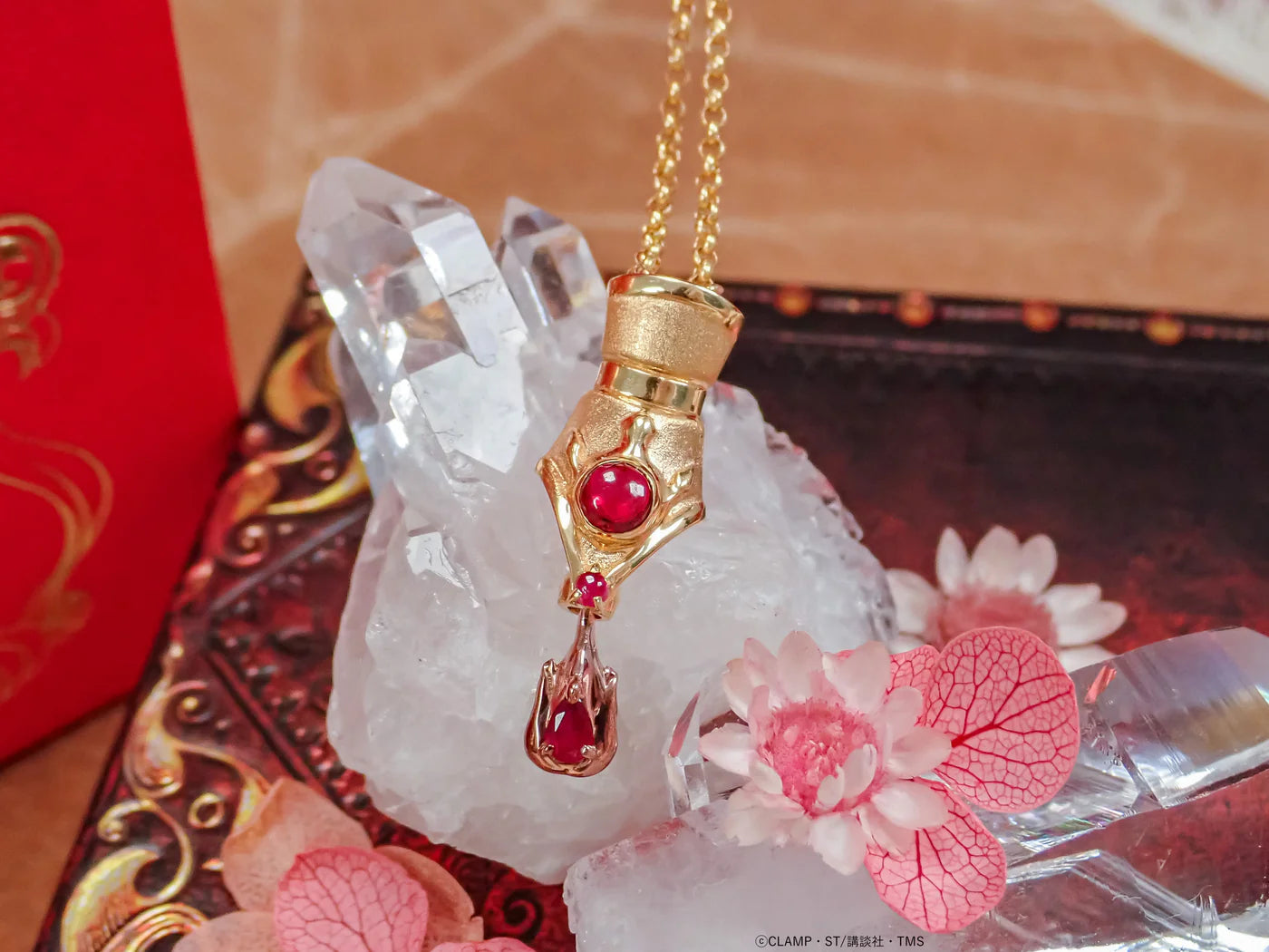 Magic Knight Rayearth x KARATZ Jewelry Collection - Magic Glove Necklace (3 Types) [Pre-Order Jun 2026]