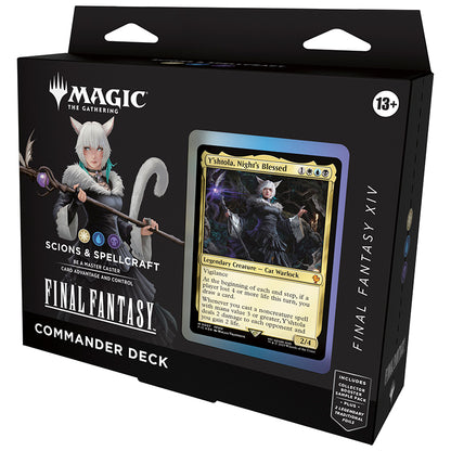 MAGIC: THE GATHERING - FINAL FANTASY COMMANDER DECK ENGLISH VERSION SCION'S SPELLCRAFT