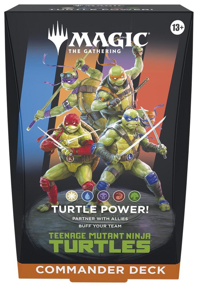 Magic: The Gathering - Teenage Mutant Ninja Turtles Commander Deck (TMC) English Version [Pre-Order Mar 2026]