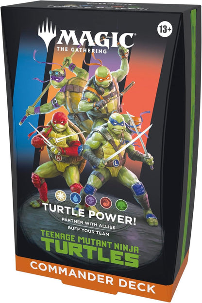 Magic: The Gathering - Teenage Mutant Ninja Turtles Commander Deck (TMC) English Version [Pre-Order Mar 2026]
