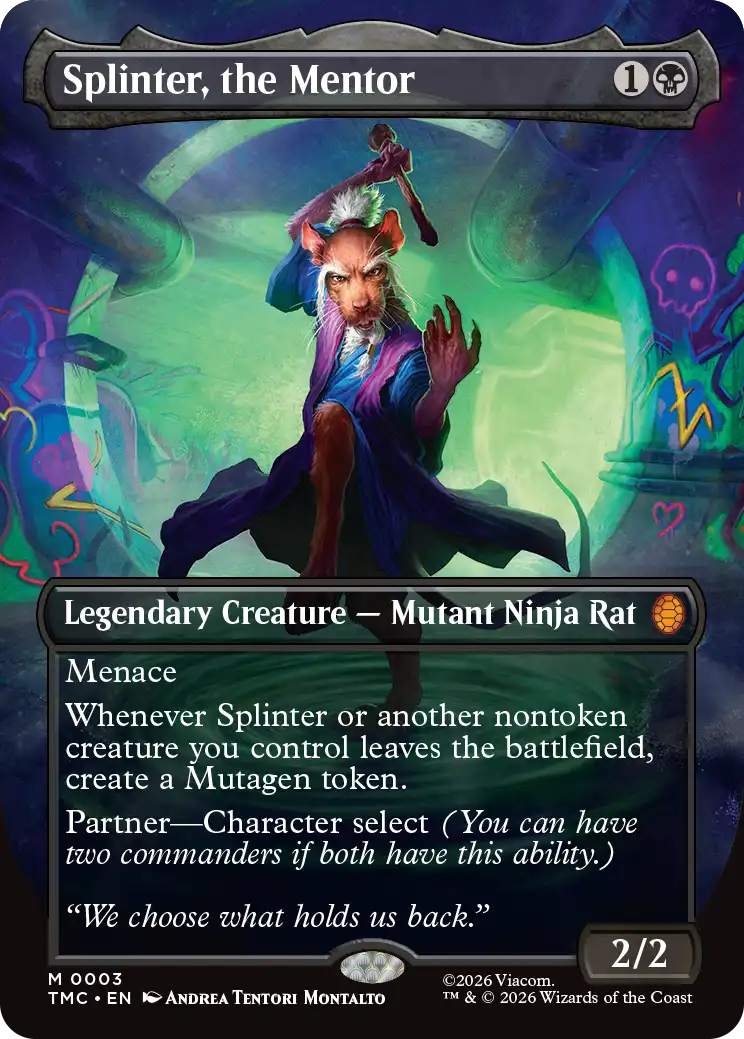 Magic: The Gathering - Teenage Mutant Ninja Turtles (TMT) Collector Bo JumpIchiban Magic: The Gathering - Teenage Mutant Ninja Turtles (TMT) Collector Bo JumpIchiban
