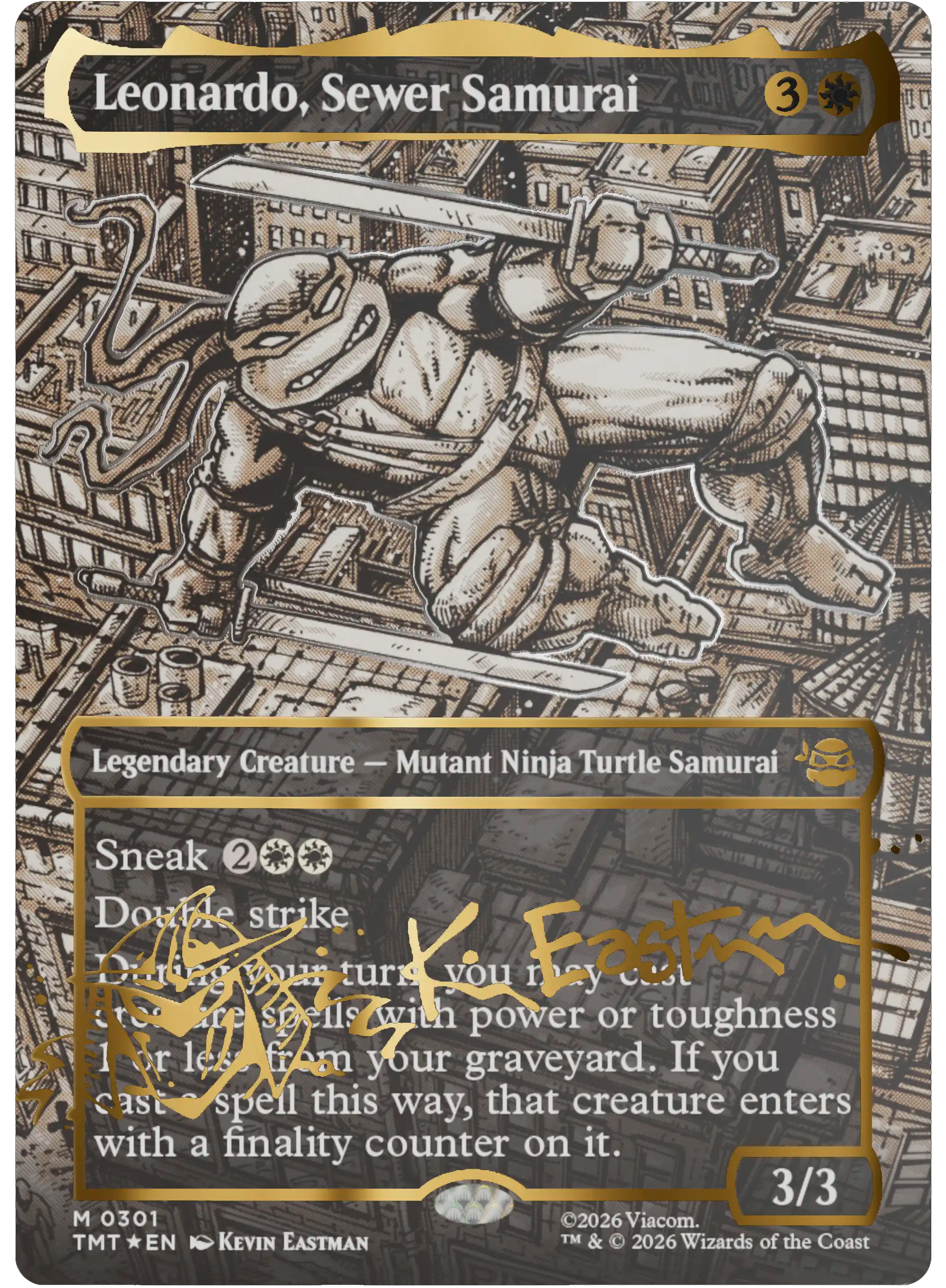 Magic: The Gathering - Teenage Mutant Ninja Turtles (TMT) Collector Bo JumpIchiban Magic: The Gathering - Teenage Mutant Ninja Turtles (TMT) Collector Bo JumpIchiban