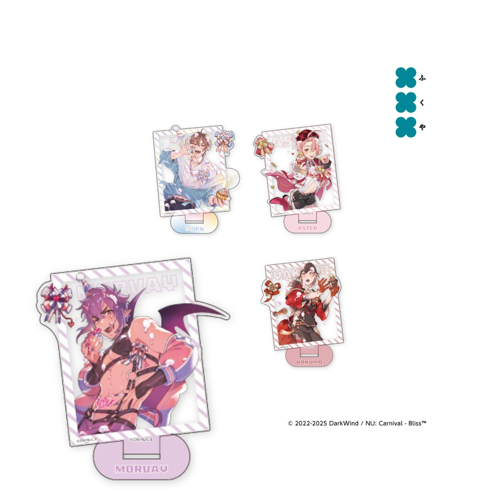 NU: Carnival Bliss GiGO Exclusive - Acrylic Stand vol.1 (4 Types)