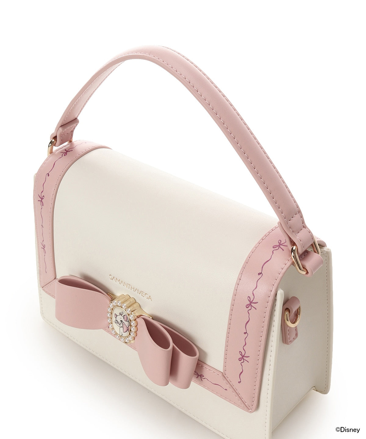 Marie The Aristocats x SAMANTHA VEGA Collection - Shoulder Bag (2 Types) [Pre-Order Mar 2026]