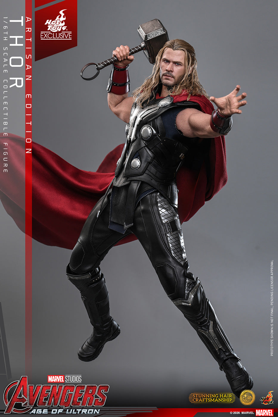 Marvel / Avengers Age of Ultron Movie Masterpiece Figure - Thor [Pre-Order Mar 2027]