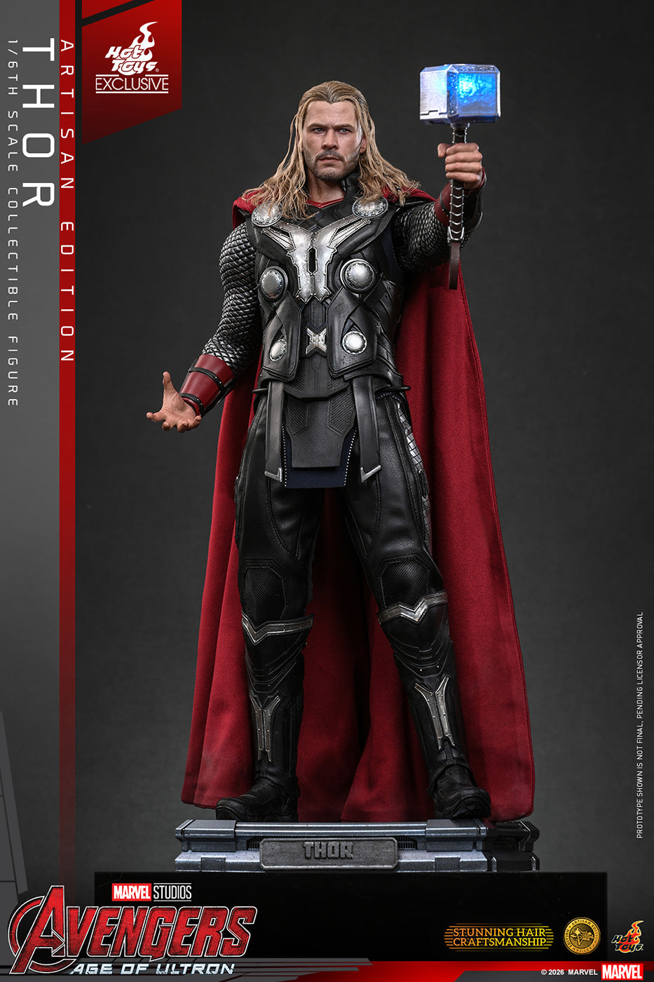 Marvel / Avengers Age of Ultron Movie Masterpiece Figure - Thor [Pre-Order Mar 2027]