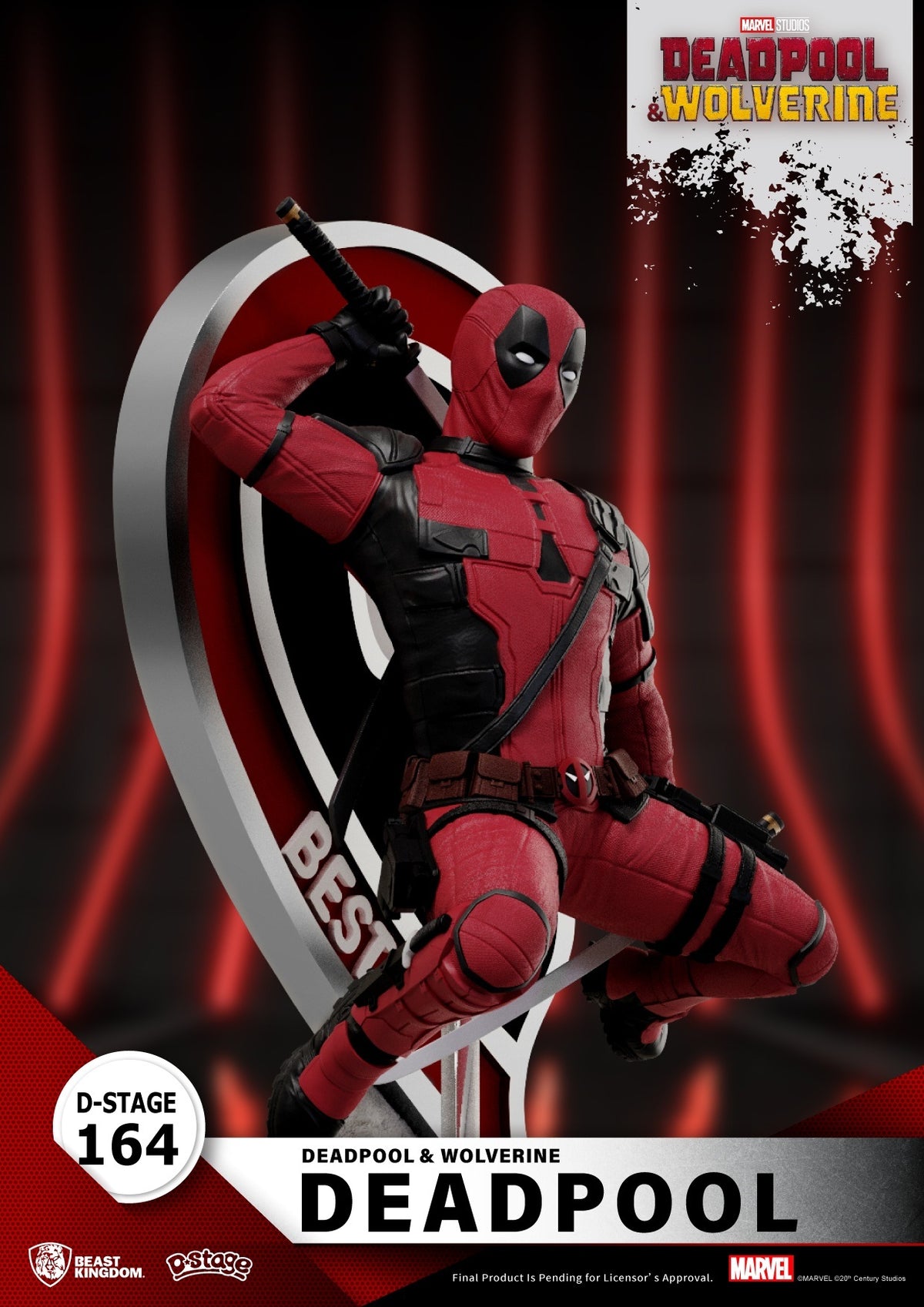 Marvel Deadpool & Wolverine - Deadpool DS 164 Figure [Pre-order Jan 2027]