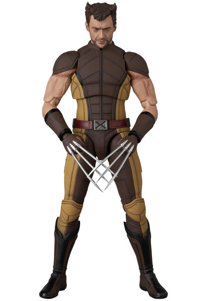Marvel Deadpool & Wolverine Mafex Figure - Wolverine Brown ver