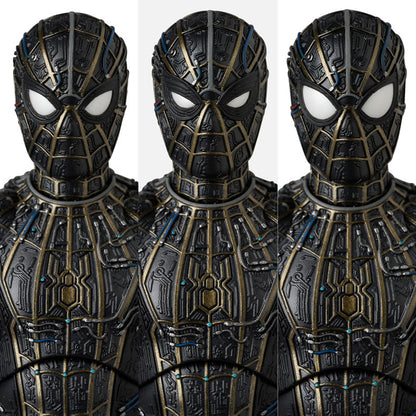 Marvel Mafex Figure Spider Man No Way Home - Spider Man Black & Gold Suit [Pre-Order Jan 2027]