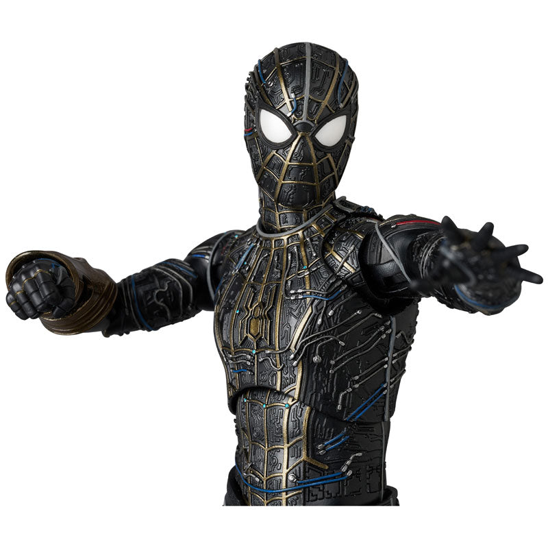 Marvel Mafex Figure Spider Man No Way Home - Spider Man Black