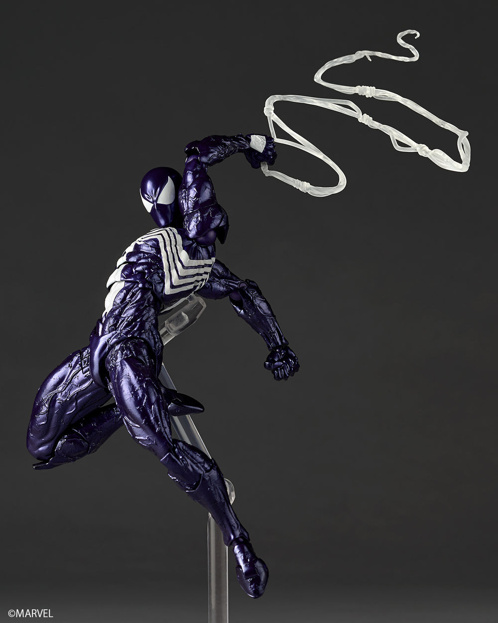 Marvel Revoltech Amazing Yamaguchi - Symbiote Spider-Man Purple Ver ...