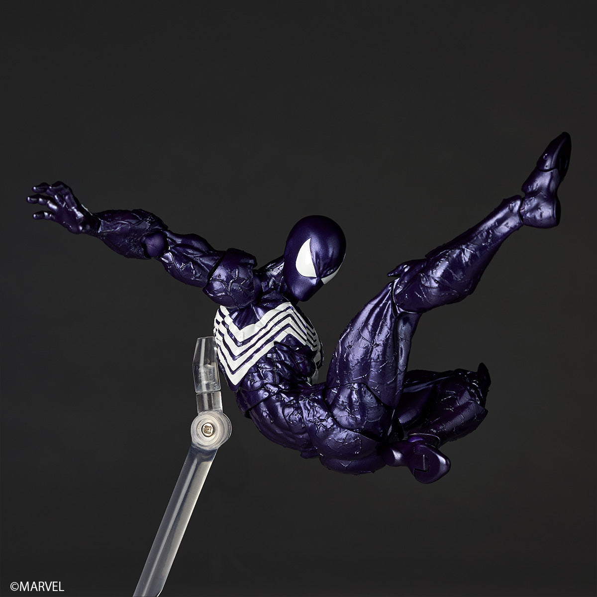 Marvel Revoltech Amazing Yamaguchi - Symbiote Spider-Man Purple
