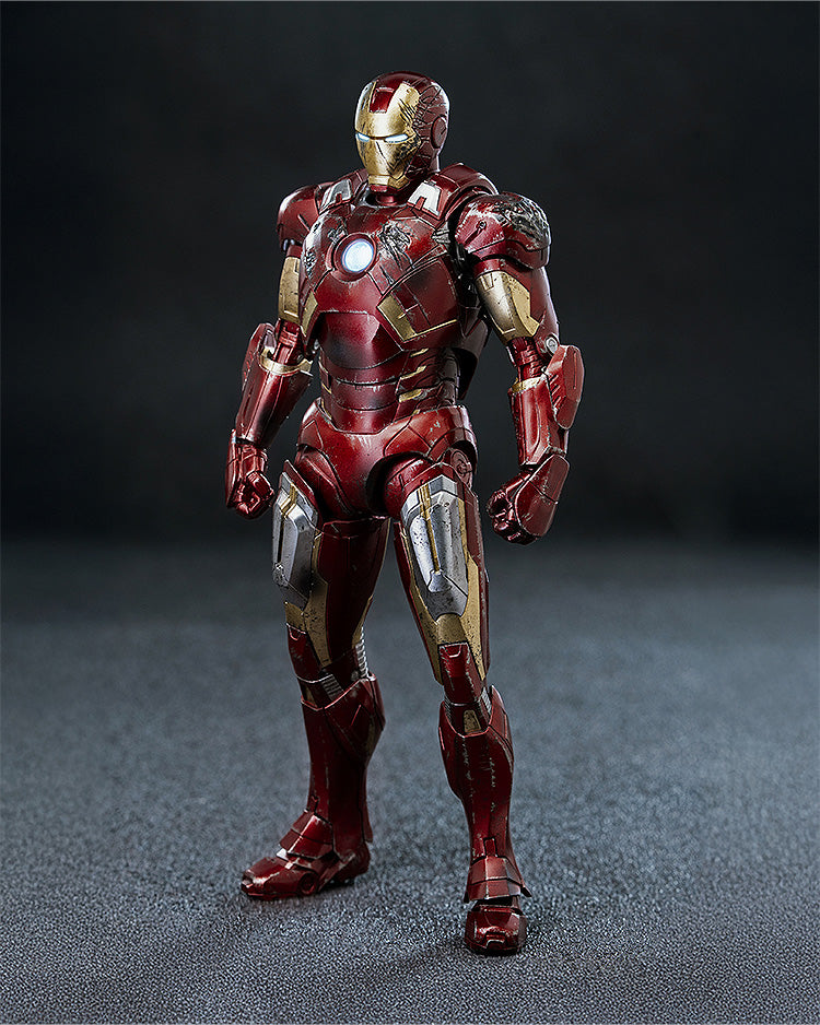 MARVEL IRON MAN Mark 7 1/8スケールフィギュア Marvel Studio The infinity Saga- DLX- Iron Man Mark 7 Battle
