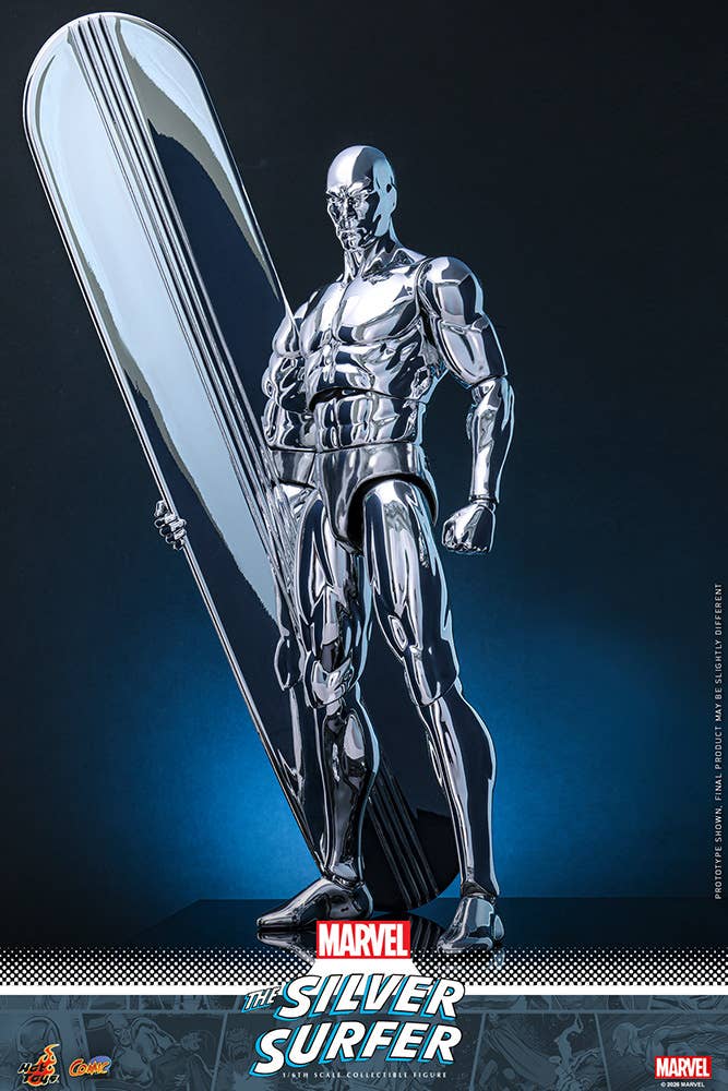 Marvel Comic Masterpiece Scale 1/6 Figure - Silver Surfer [Pre
