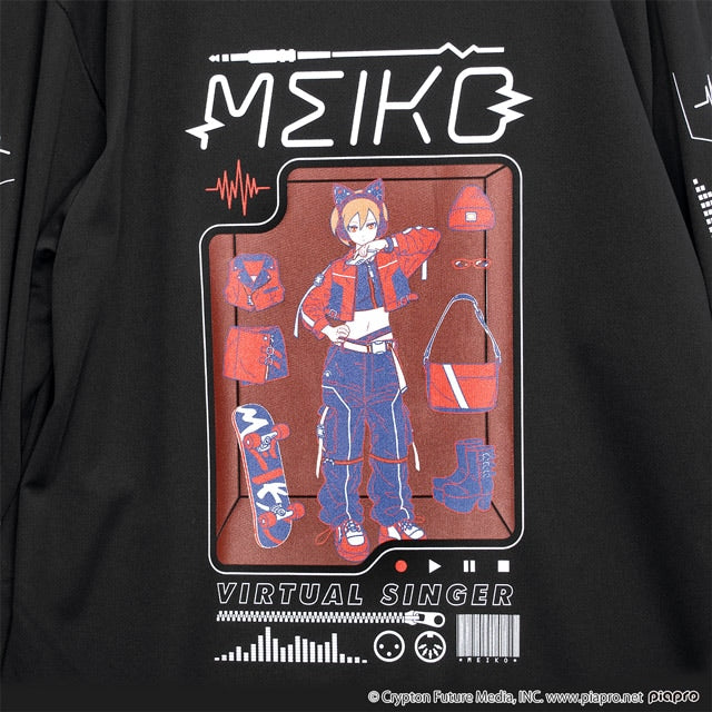 Meiko x Listen Flavor - Hatsune Miku Long T-shirt – JumpIchiban