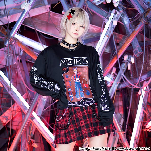 Meiko x Listen Flavor - Hatsune Miku Long T-shirt